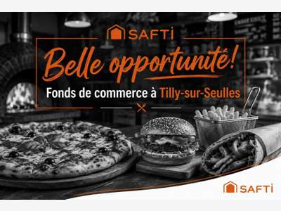 Vente pizzeria burgers kebabs à Tilly-sur-Seulles
