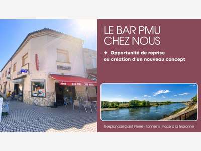 Vente bar tabac PMU FDJ empl n°1 à Tonneins centre