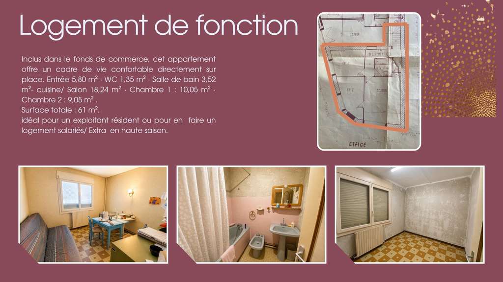 Vente bar tabac PMU FDJ empl n°1 à Tonneins centre