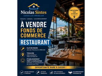 Vente Restaurant à Toulon