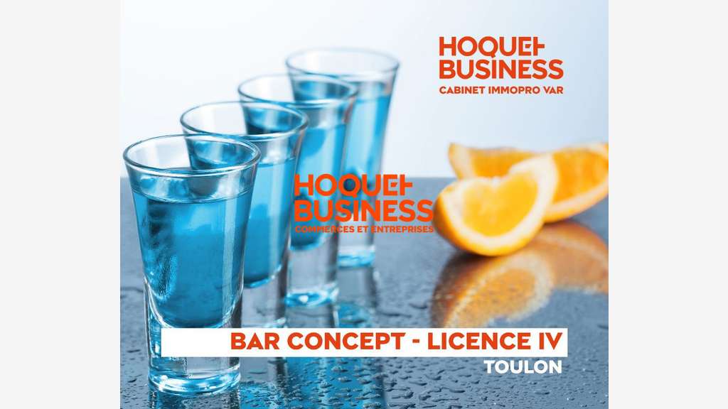 Bar à concept clé en main – Centre-ville de Toulon