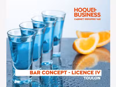 Bar à concept clé en main – Centre-ville de Toulon