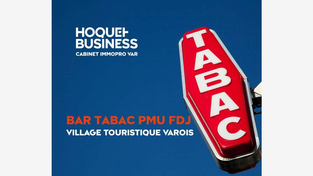 Vente bar tabac PMU FDJ village touristique Varois