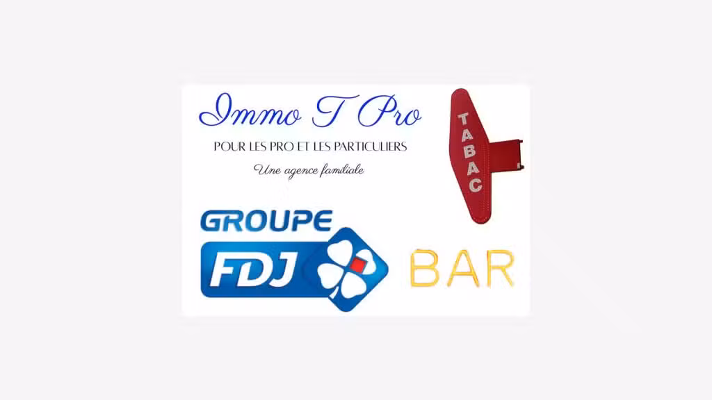 AV beau bar tabac FDJ PMU dans ville dynamique 78