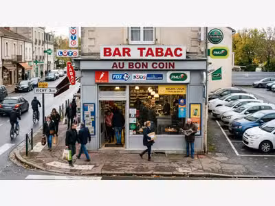 A vendre fonds de bar tabac FDJ à 5 mn de Vichy