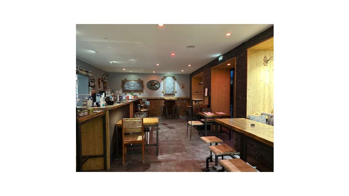 Vente bar snack station dans de ski des Vosges