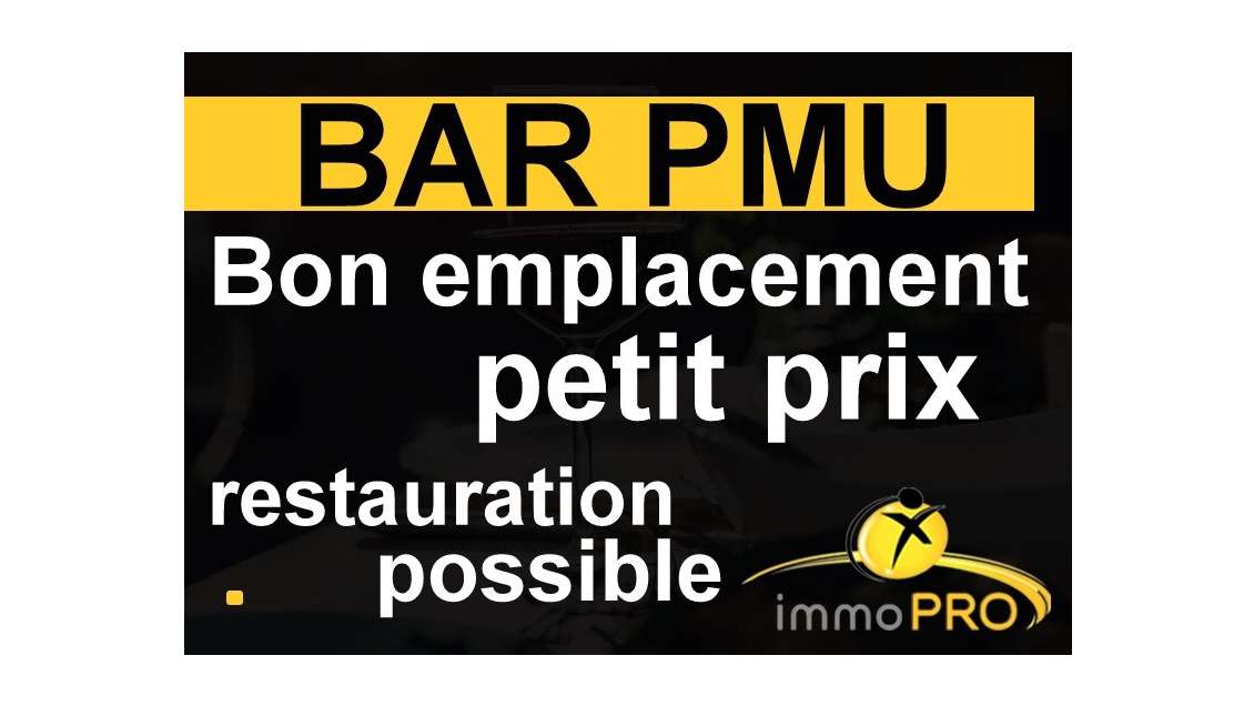 Vente bar PMU terrasse idéalement placé à Lyon
