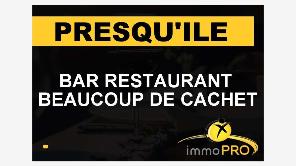Bar restaurant à vendre en presqu'ile de Lyon