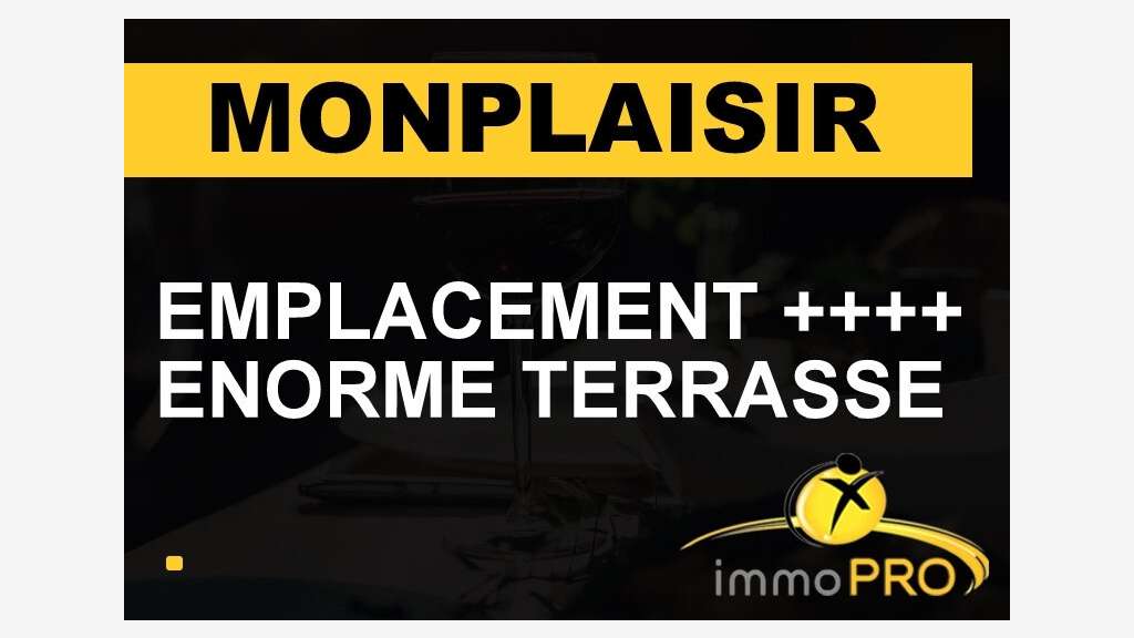 AV bar restaurant magnifique empl Monplaisir 69008