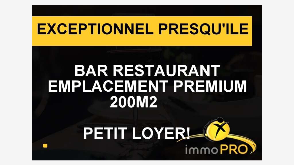 Vente bar restaurant emplacement exceptionnel Lyon