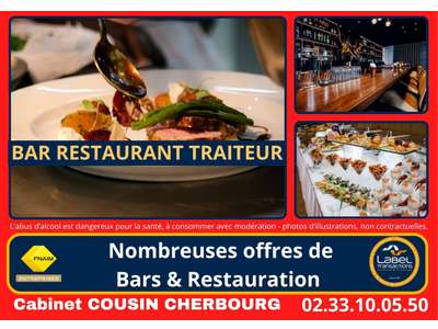Vente Bar - Brasserie - Tabac à Cherbourg-en-Cotentin