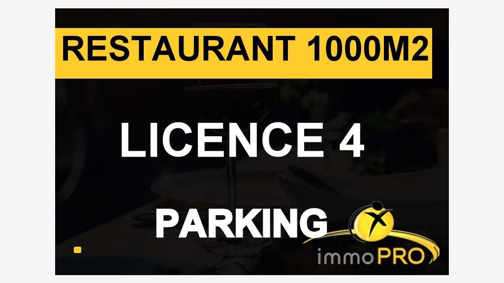 Vente bar restaurant parking privatif Villefranche