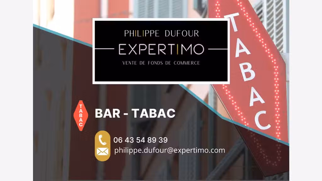 Vente bar tabac FDJ périphérie Clermont-Fd