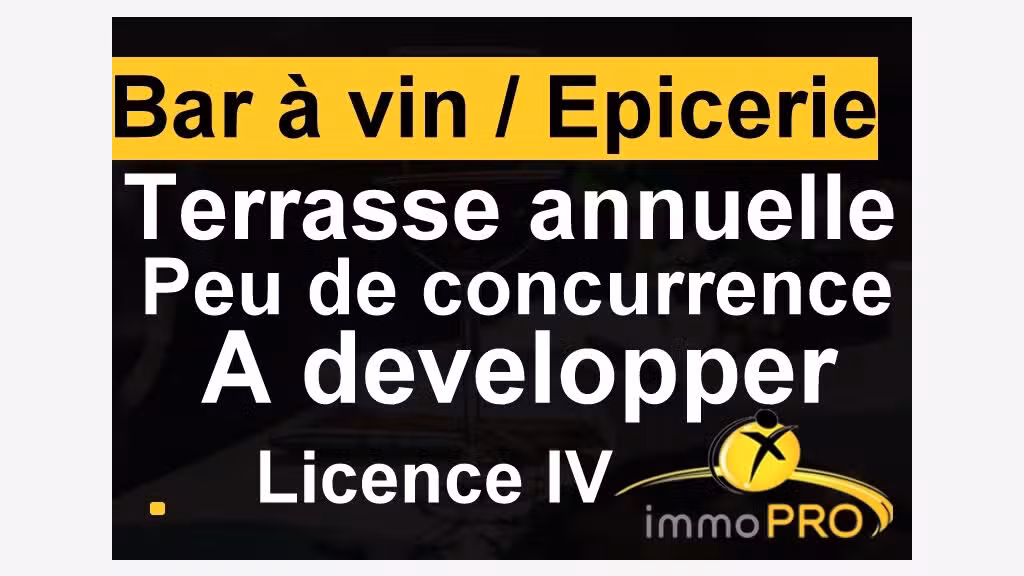 Bar à vin épicerie fine en parfait état à Tassin