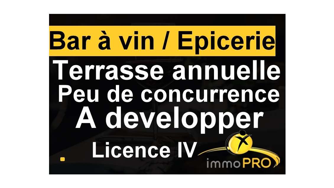 Bar à vin épicerie fine en parfait état à Tassin