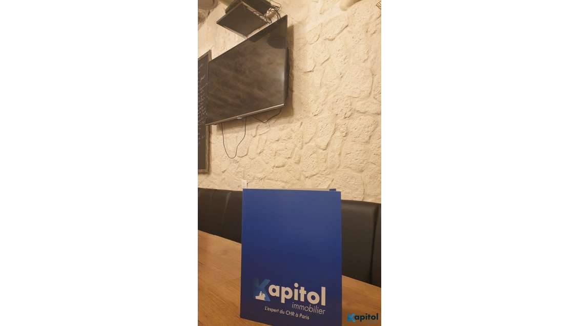 Vend restaurant rapide Paris 75017 quartier animé