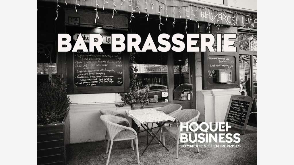 Vente belle brasserie avec terrasse à Paris