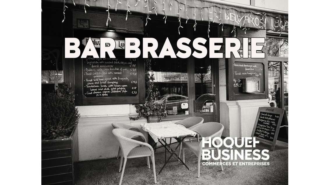 Vente belle brasserie avec terrasse à Paris