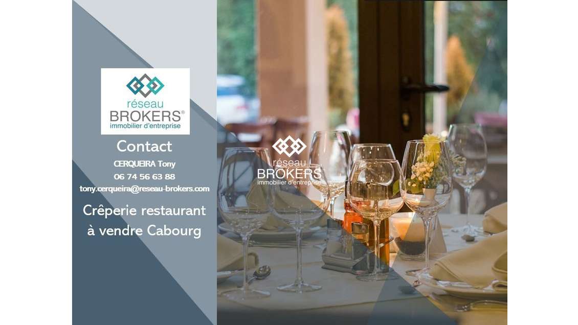 Belle crêperie à vendre secteur Cabourg