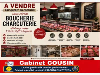 Vente boucherie charcuterie Bricquebec en Cotentin