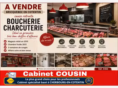 Vente boucherie charcuterie Bricquebec en Cotentin