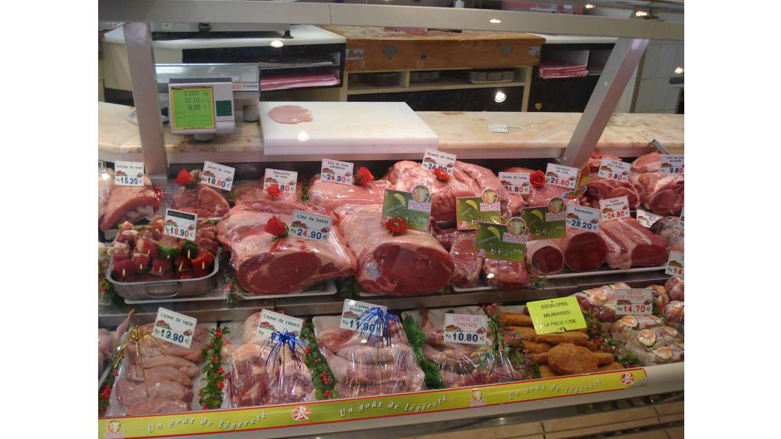 A vendre boucherie superbe marché couvert 17