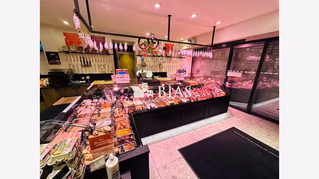 Vente boucherie rôtisserie en centre ville Essonne