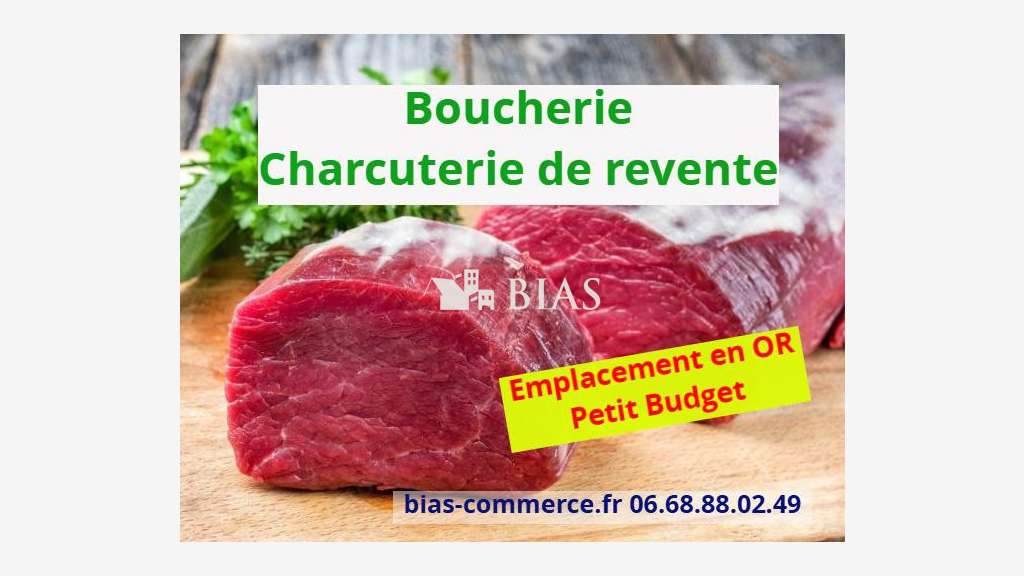 A vendre boucherie en centre-ville de l'Eure