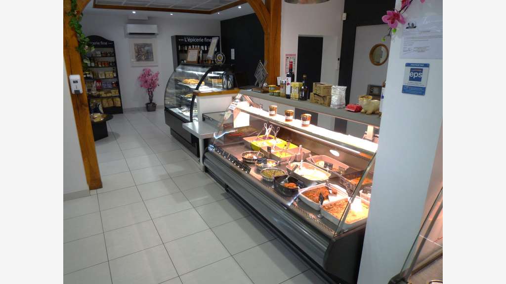 Vente charcuterie traiteur murs + fonds dept 28
