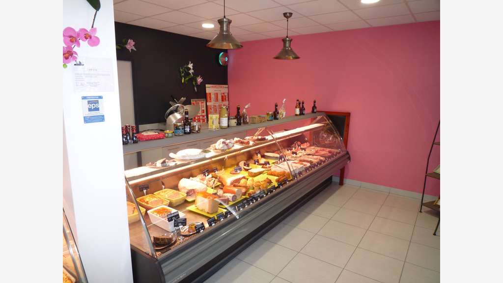 Vente charcuterie traiteur murs + fonds dept 28