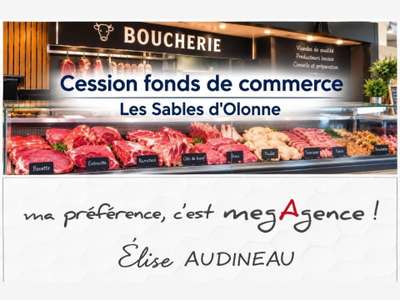 FDC boucherie charcuterie voie passante en Vendée