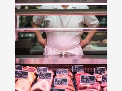 Vente boucherie charcuterie 188m² dans la Loire