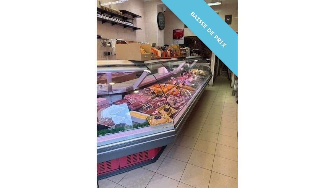 Vente boucherie charcuterie à Paris 75014
