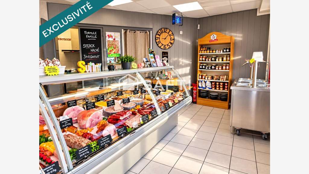 Boucherie forte rentabilité–Emplacement N°1– Le Te