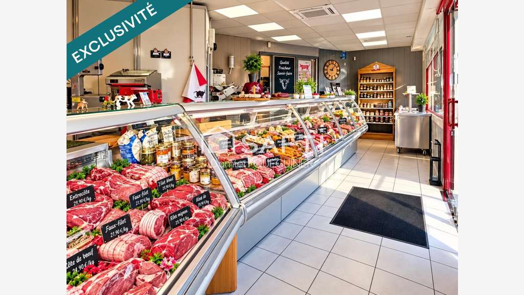 Boucherie forte rentabilité–Emplacement N°1– Le Te