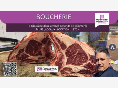 A vendre boucherie épicerie rénovée à Saint Priest