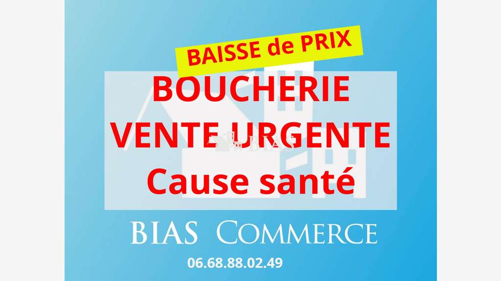 Vente boucherie charcuterie secteur Rouen