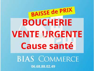 Vente boucherie charcuterie secteur Rouen