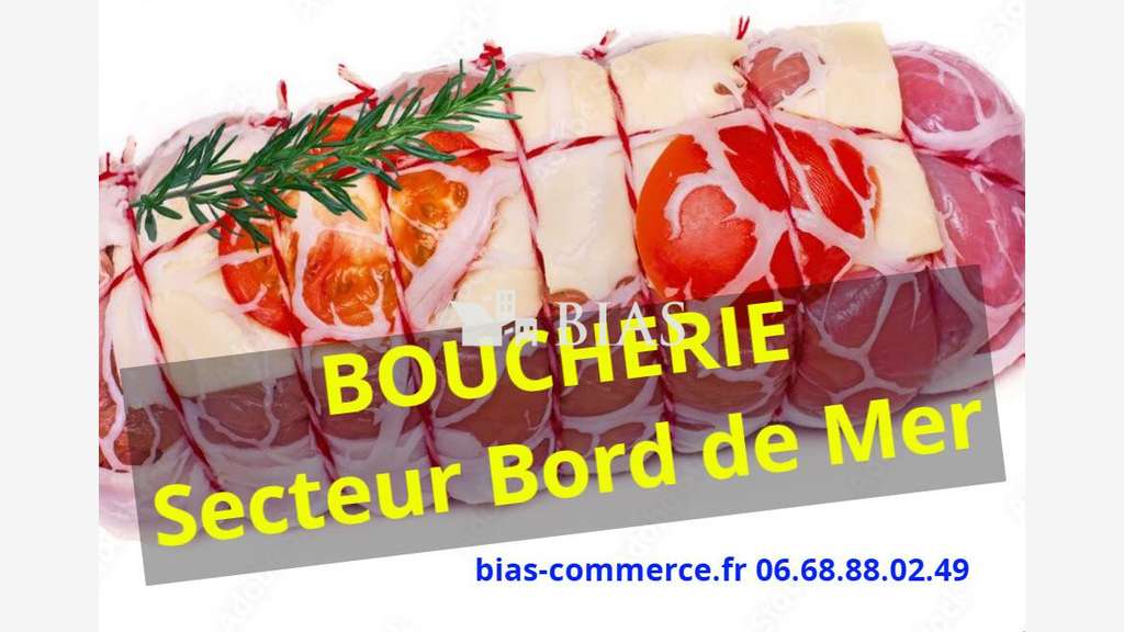 Vente boucherie-charcuterie région bord de mer 76