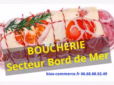 Vente boucherie-charcuterie région bord de mer 76