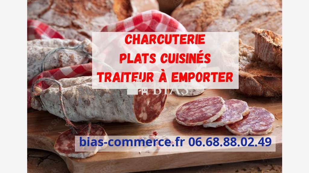 Vente charcuterie traiteur plats cuisinés dept 76