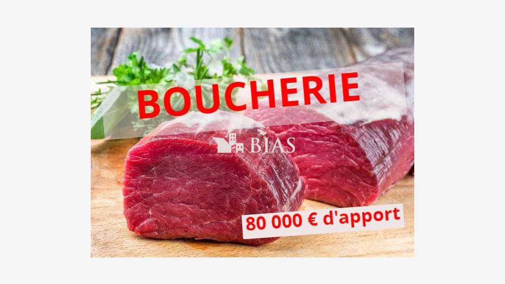 Vente boucherie idéale couple en centre ville 76