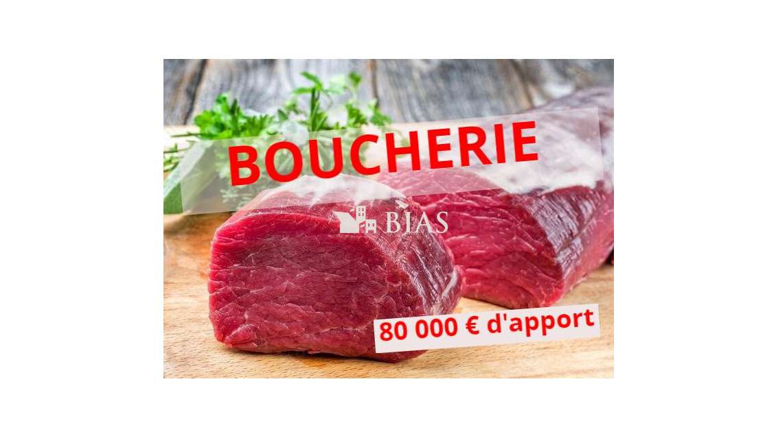Vente boucherie idéale couple en centre ville 76