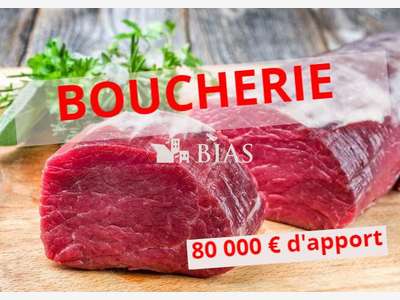 Vente boucherie idéale couple en centre ville 76