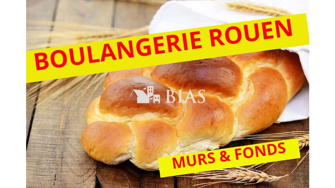 A vendre murs & FDC boulangerie en centre Rouen