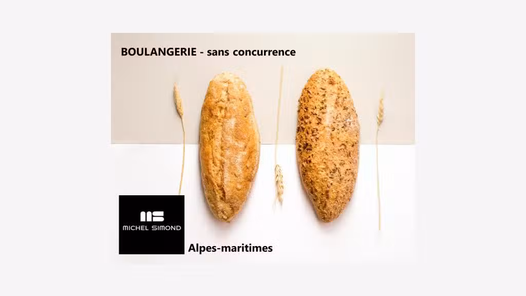 Boulangerie à vendre marge 75 % Alpes Maritimes