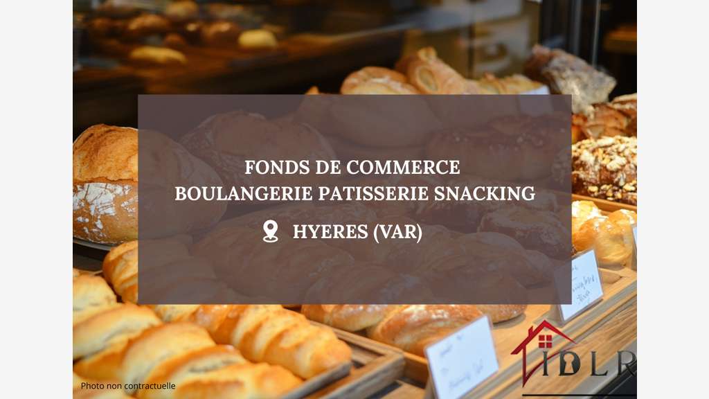 Vente FDC boulangerie/pâtisserie à Hyères