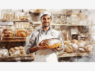 Vente boulangerie pâtisserie point chaud à Cagnes