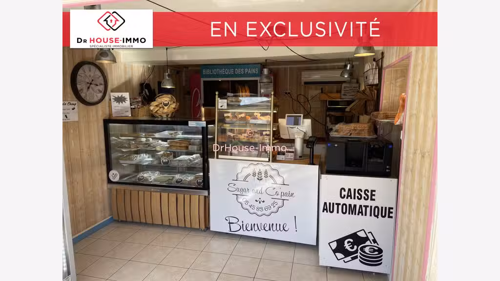 A vendre boulangerie avec belle terrasse à Cognac