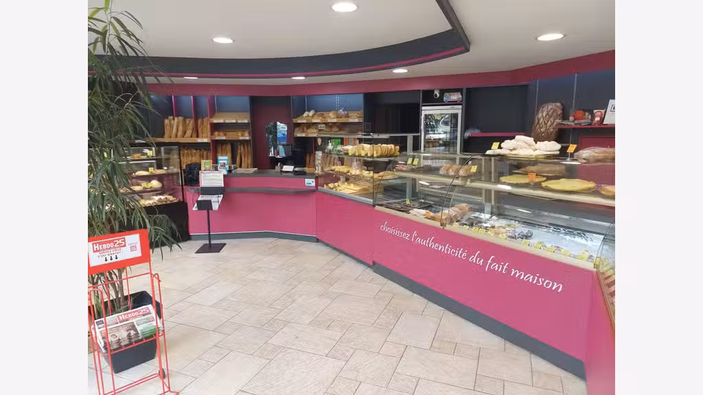 Vente belle boulangerie en zone frontalière Doubs